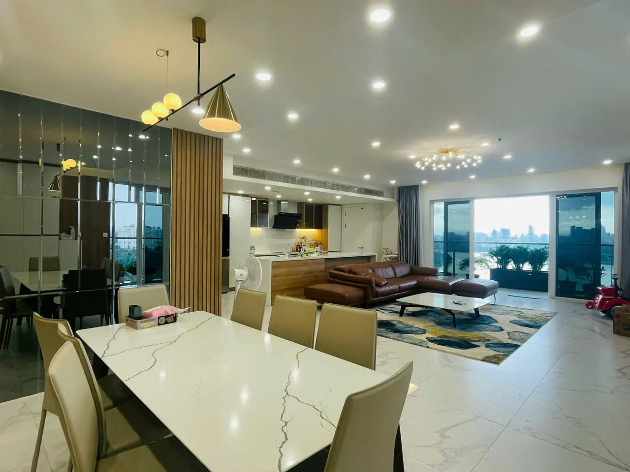 Really Spacious 3 Bedrooms 250Sqm Diamond Island Apartment For Rent 105,000,000 VND/month