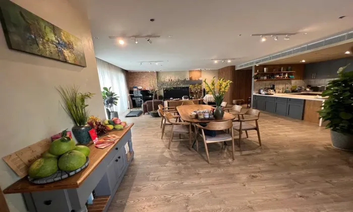 Wooden Floor 220Sqm Three Bedroom Apartment For Rent in Diamond Island 75,000,000 VND/month