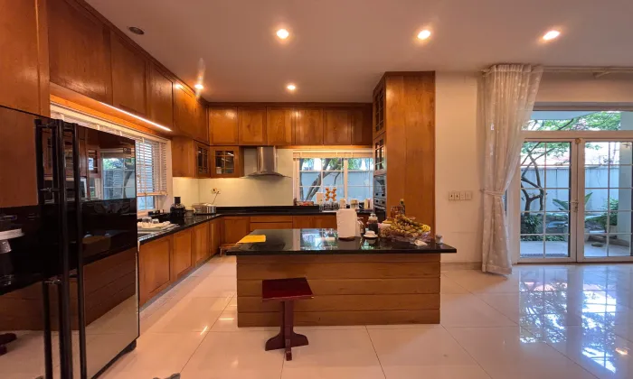 Furnished Villa For Rent in 215 Nguyen Van Huong Thao Dien HCM 500sqm 4,500 USD/month