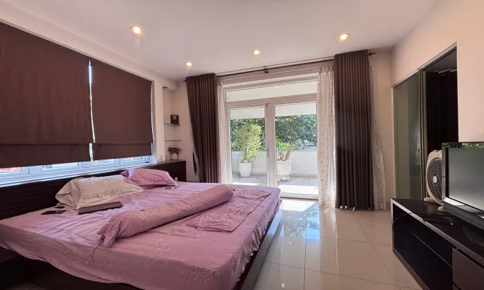 Furnished Villa For Rent in 215 Nguyen Van Huong Thao Dien HCM 500sqm 4,500 USD/month