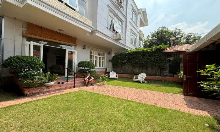 River Front Villa For Rent in Phu Tuong Compound Thao Dien HCMC 650sqm 4,400 USD/month