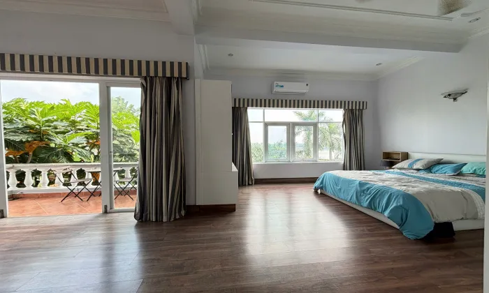 River Front Villa For Rent in Phu Tuong Compound Thao Dien HCMC 650sqm 4,400 USD/month