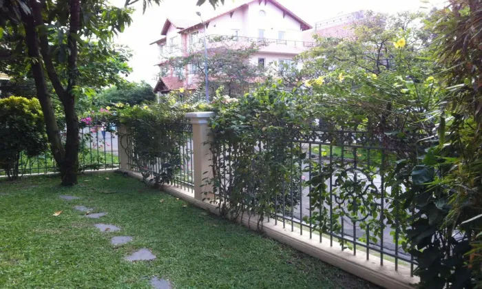 Corner House For Rent in Compound Thao Dien 2 Nguyen Van Huong HCMC 450sqm 2,800 USD/month