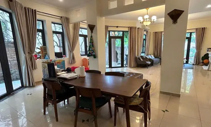 Corner House For Rent in Compound Thao Dien 2 Nguyen Van Huong HCMC 450sqm 2,800 USD/month
