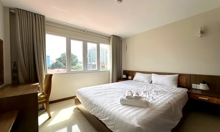 Spacious One Bedroom Khanh Gia Apartment For Rent in District 3 HCMC 60sqm 800 USD/month