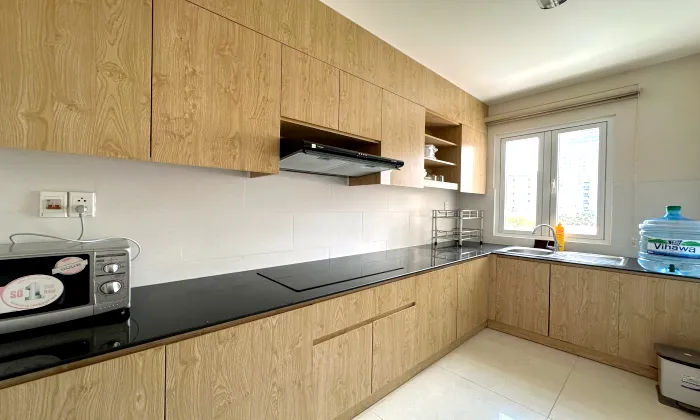 Spacious One Bedroom Khanh Gia Apartment For Rent in District 3 HCMC 60sqm 800 USD/month