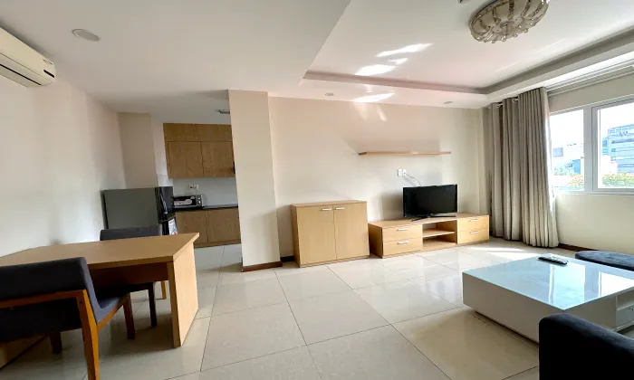 Spacious One Bedroom Khanh Gia Apartment For Rent in District 3 HCMC 60sqm 800 USD/month