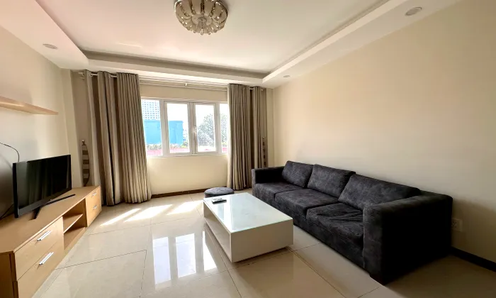 Spacious One Bedroom Khanh Gia Apartment For Rent in District 3 HCMC 60sqm 800 USD/month
