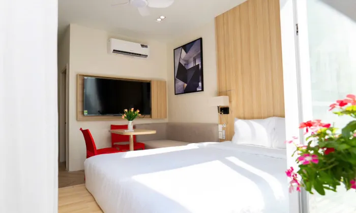 The Family Studio Serviced Apartment For Rent in Thao Dien HCMC 20sqm 400 USD/month