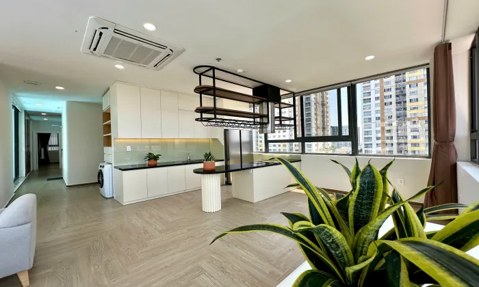 Penthouse Two Bedroom Genuss Serviced Apartment For Rent Thao Dien HCM 110sqm 1,700 USD/month