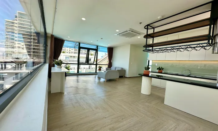 Penthouse Two Bedroom Genuss Serviced Apartment For Rent Thao Dien HCM 110sqm 1,700 USD/month