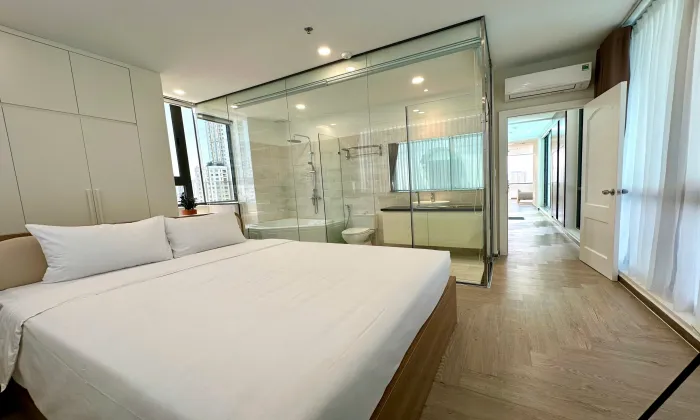 Penthouse Two Bedroom Genuss Serviced Apartment For Rent Thao Dien HCM 110sqm 1,700 USD/month