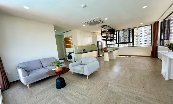 Penthouse Two Bedroom Genuss Serviced Apartment For Rent Thao Dien HCM 110sqm 1,700 USD/month