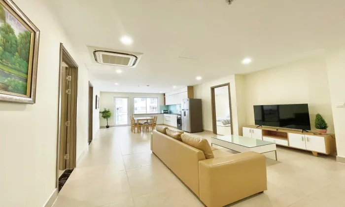 Big Size Three Bedroom Sunny Apartment For Rent in Thao Dien HCM 125sqm 1,000 USD/month
