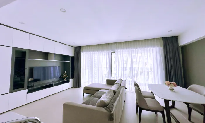 High Floor 02 Bedroom Gateway Apartment For Rent Thao Dien HCM 90sqm 1,400 USD/month