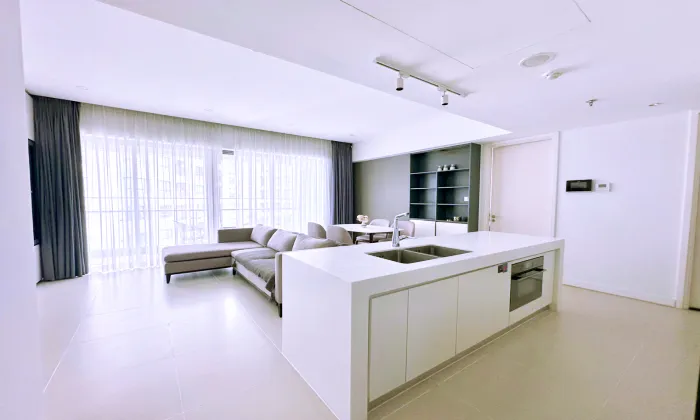 High Floor 02 Bedroom Gateway Apartment For Rent Thao Dien HCM 90sqm 1,400 USD/month