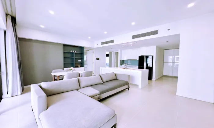High Floor 02 Bedroom Gateway Apartment For Rent Thao Dien HCM 90sqm 1,400 USD/month