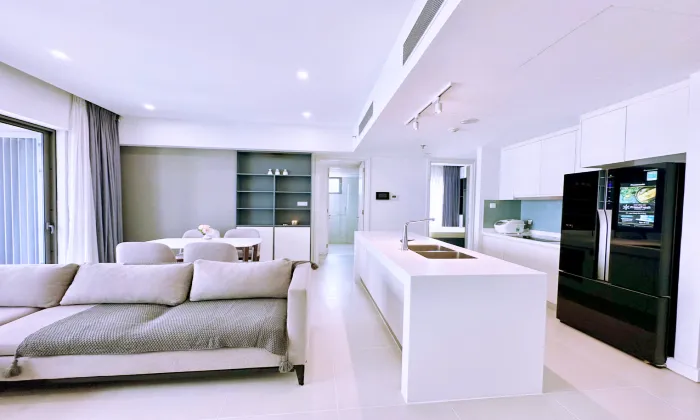High Floor 02 Bedroom Gateway Apartment For Rent Thao Dien HCM 90sqm 1,400 USD/month