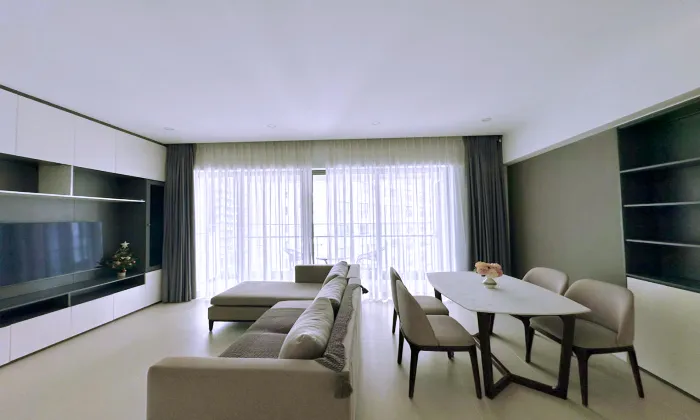 High Floor 02 Bedroom Gateway Apartment For Rent Thao Dien HCM 90sqm 1,400 USD/month