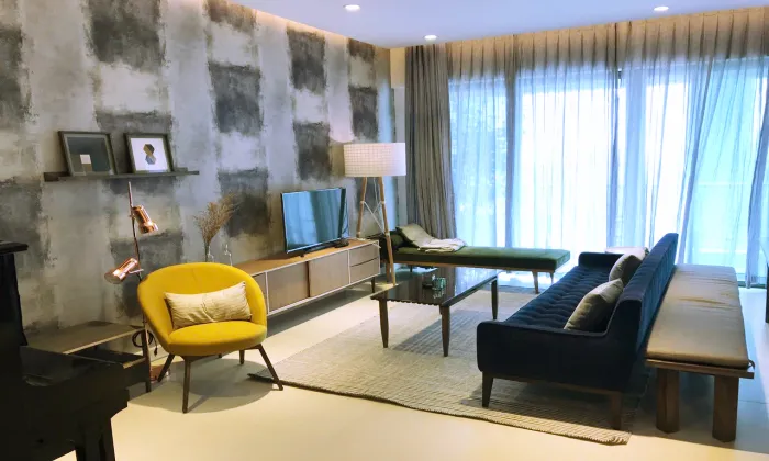 So Beautiful Decoration 02 Bedroom Apartment Gateway For Rent HCM 102sqm 1,700 USD/month