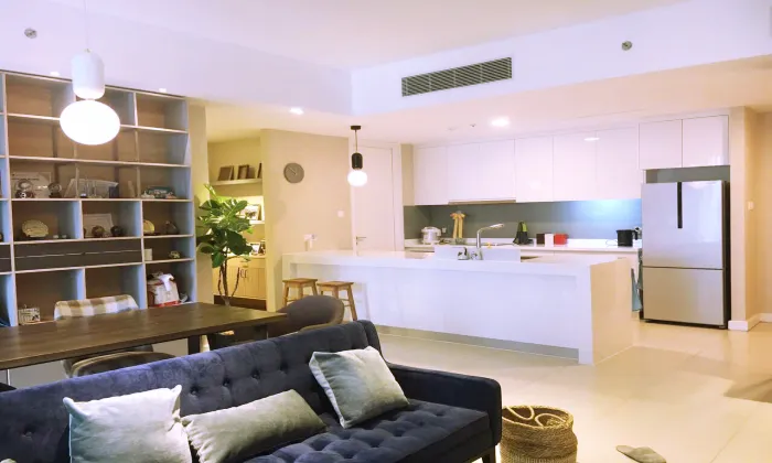 So Beautiful Decoration 02 Bedroom Apartment Gateway For Rent HCM 102sqm 1,700 USD/month