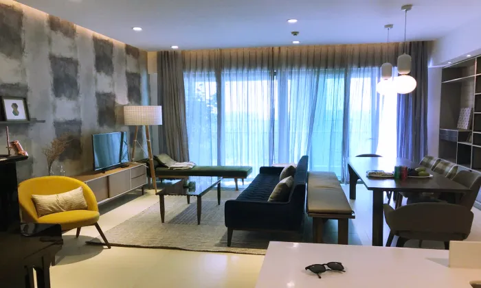 So Beautiful Decoration 02 Bedroom Apartment Gateway For Rent HCM 102sqm 1,700 USD/month