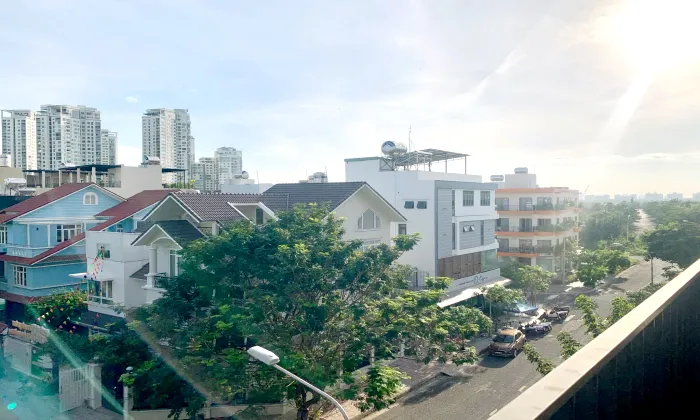 Separate One Bedroom Kim Residence Suites Serviced Apartment For Rent HCM 50sqm 600 USD/month