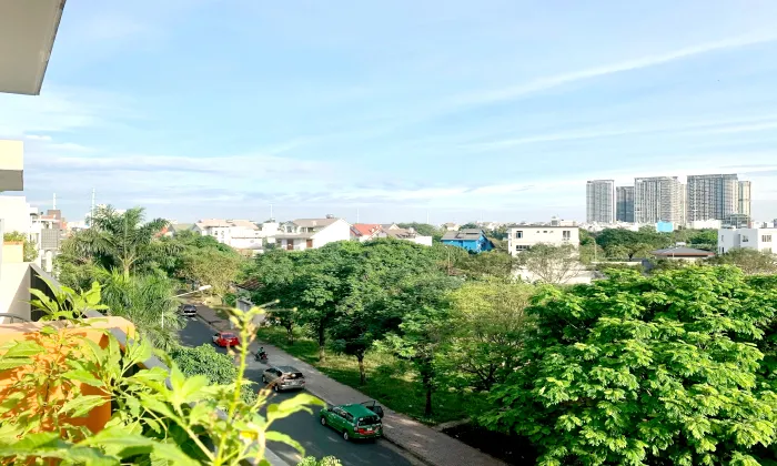 Separate One Bedroom Kim Residence Suites Serviced Apartment For Rent HCM 50sqm 600 USD/month