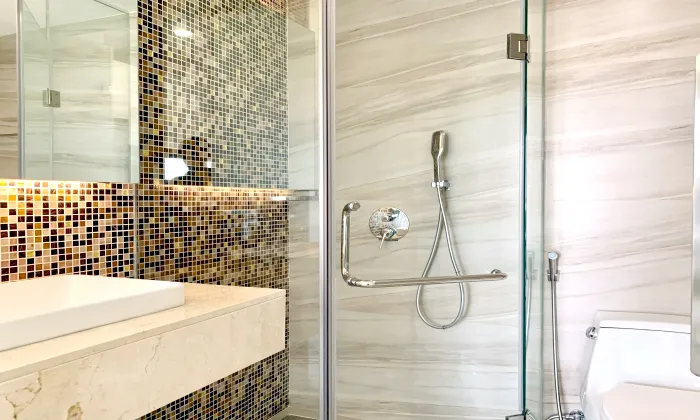 Separate One Bedroom Kim Residence Suites Serviced Apartment For Rent HCM 50sqm 600 USD/month
