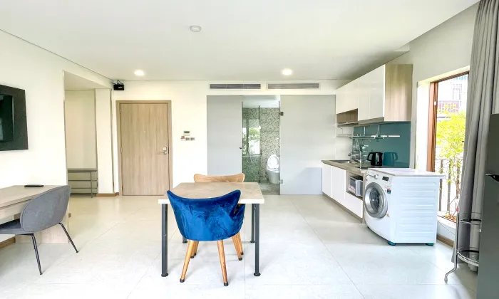 Nice Balcony One Bedroom Kim Residence Apartment For Rent in An Phu HCM 50sqm 600 USD/month
