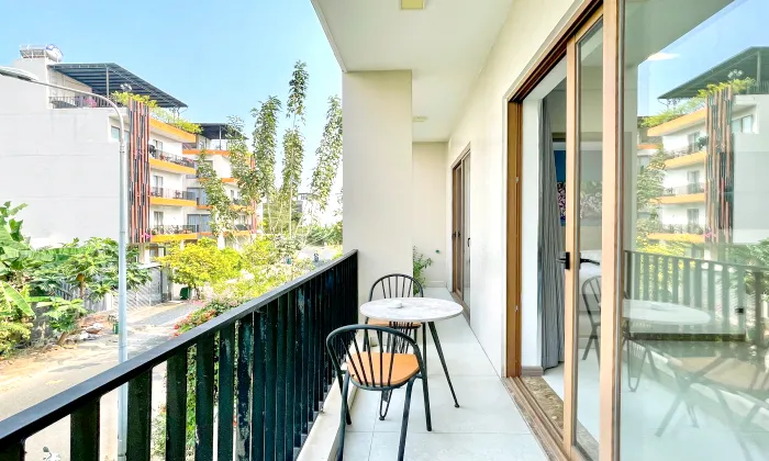 Nice Balcony One Bedroom Kim Residence Apartment For Rent in An Phu HCM 50sqm 600 USD/month