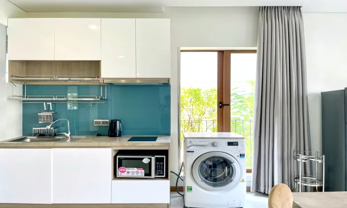Nice Balcony One Bedroom Kim Residence Apartment For Rent in An Phu HCM 50sqm 600 USD/month