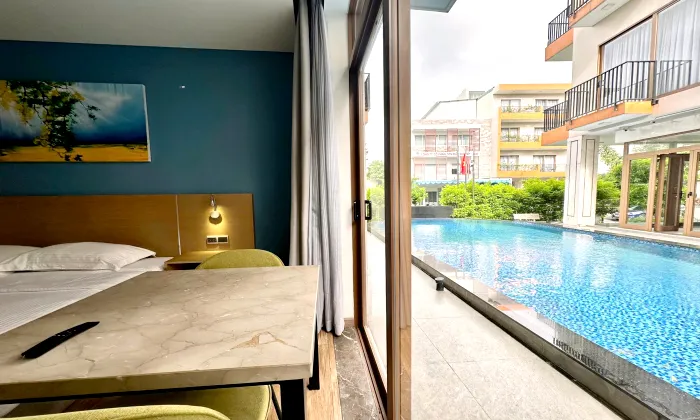 Studio Home Kim Residence Suites Serviced Apartment For Rent in HCMC 30sqm 500 USD/month