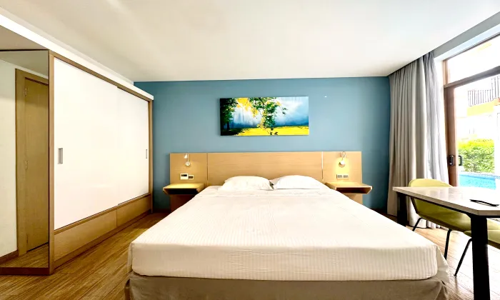 Studio Home Kim Residence Suites Serviced Apartment For Rent in HCMC 30sqm 500 USD/month