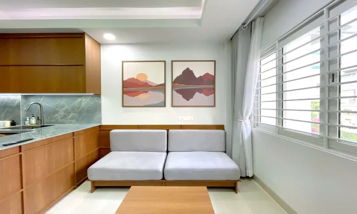New Modern One Bedroom Apartment For Rent in Dakao District 1 HCM 50sqm 850 USD/month