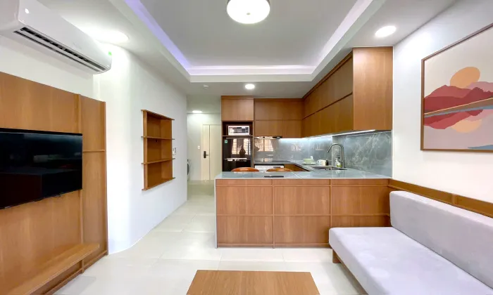 New Modern One Bedroom Apartment For Rent in Dakao District 1 HCM 50sqm 850 USD/month