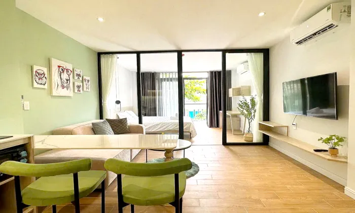 One Bedroom GAO Serviced Apartment For Rent in Binh Thanh HCMC 50sqm 700 USD/month