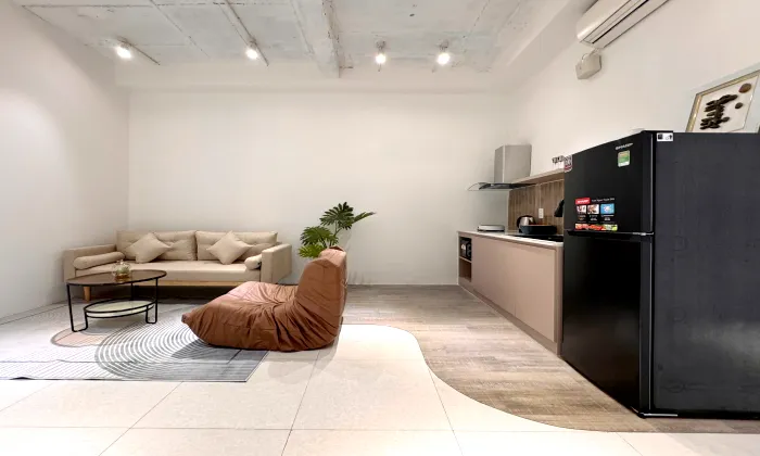 Modern One Bedroom Apartment For Rent in Dien Bien Phu Binh Thanh HCM 50sqm 650 USD/month