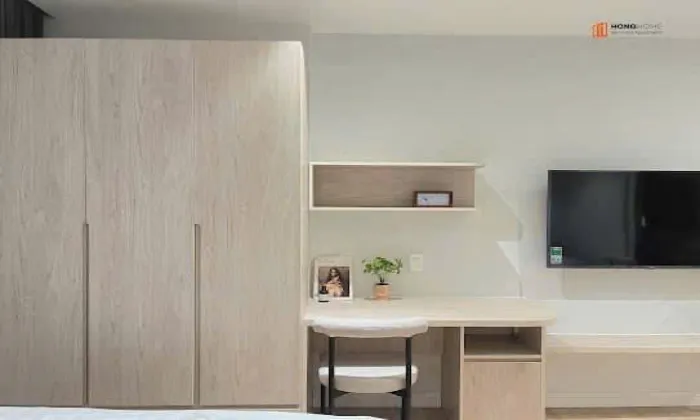 Studio Gao Serviced Apartment For Rent in Binh Thanh District HCMC 40sqm 600 USD/month
