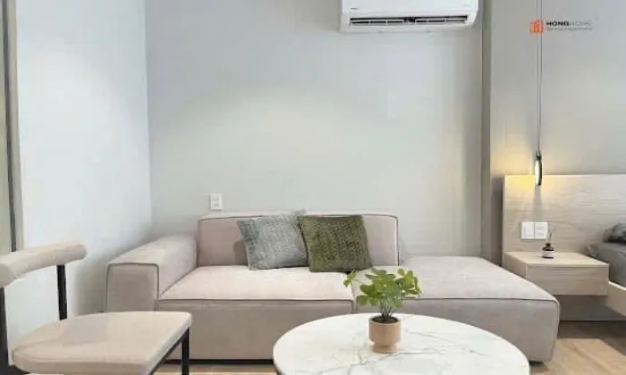 Studio Gao Serviced Apartment For Rent in Binh Thanh District HCMC 40sqm 600 USD/month