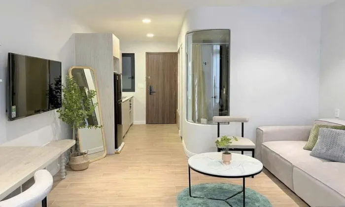 Studio Gao Serviced Apartment For Rent in Binh Thanh District HCMC 40sqm 600 USD/month