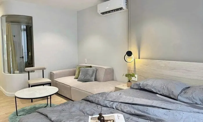 Studio Gao Serviced Apartment For Rent in Binh Thanh District HCMC 40sqm 600 USD/month
