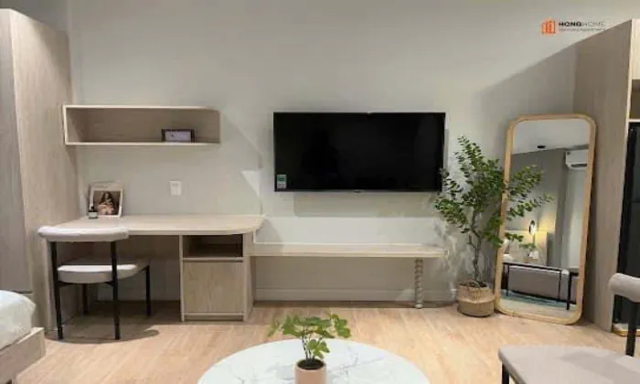 Studio Gao Serviced Apartment For Rent in Binh Thanh District HCMC 40sqm 600 USD/month