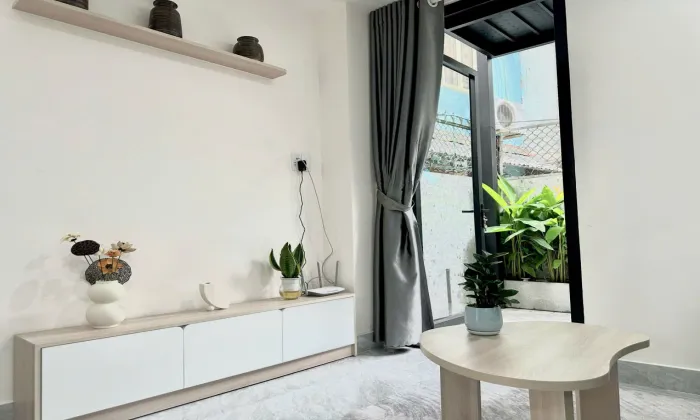 Small One Bedroom Ground Floor DKA Apartment For Rent Binh Thanh HCM 40sqm 450 USD/month