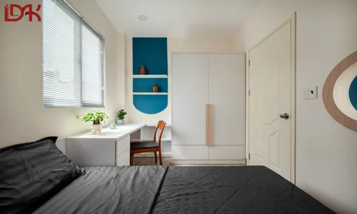 Small One Bedroom Ground Floor DKA Apartment For Rent Binh Thanh HCM 40sqm 450 USD/month