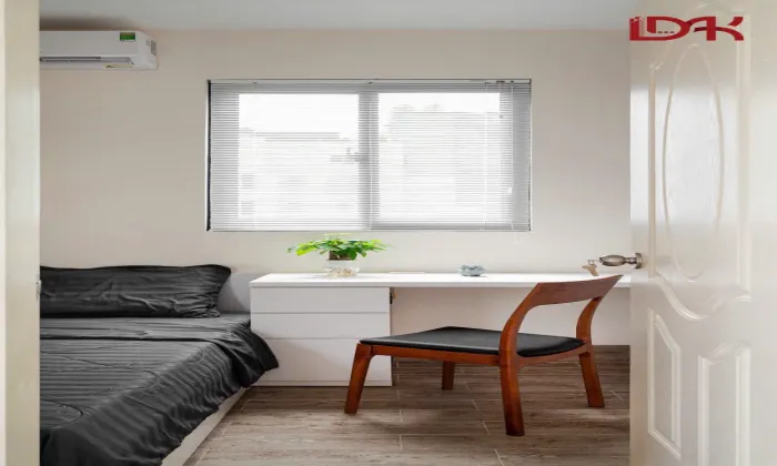 Small One Bedroom Ground Floor DKA Apartment For Rent Binh Thanh HCM 40sqm 450 USD/month