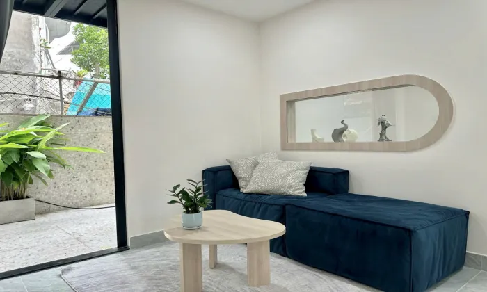 Small One Bedroom Ground Floor DKA Apartment For Rent Binh Thanh HCM 40sqm 450 USD/month