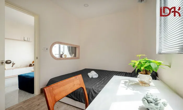 Small One Bedroom Ground Floor DKA Apartment For Rent Binh Thanh HCM 40sqm 450 USD/month