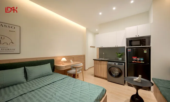 Studio DKA Home Nguyen Phi Khanh For Rent in Tan Dinh District 1 HCM 25sqm 400 USD/month