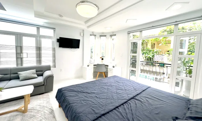 Studio Serviced Apartment For Rent in Center District 1 HCMC 40sqm 550 USD/month